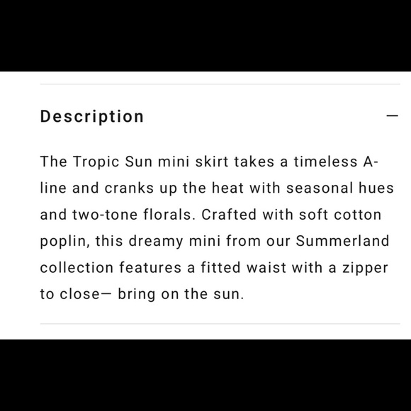 NWT Billabong Tropic Sun Mini Skirt - Picture 6 of 8